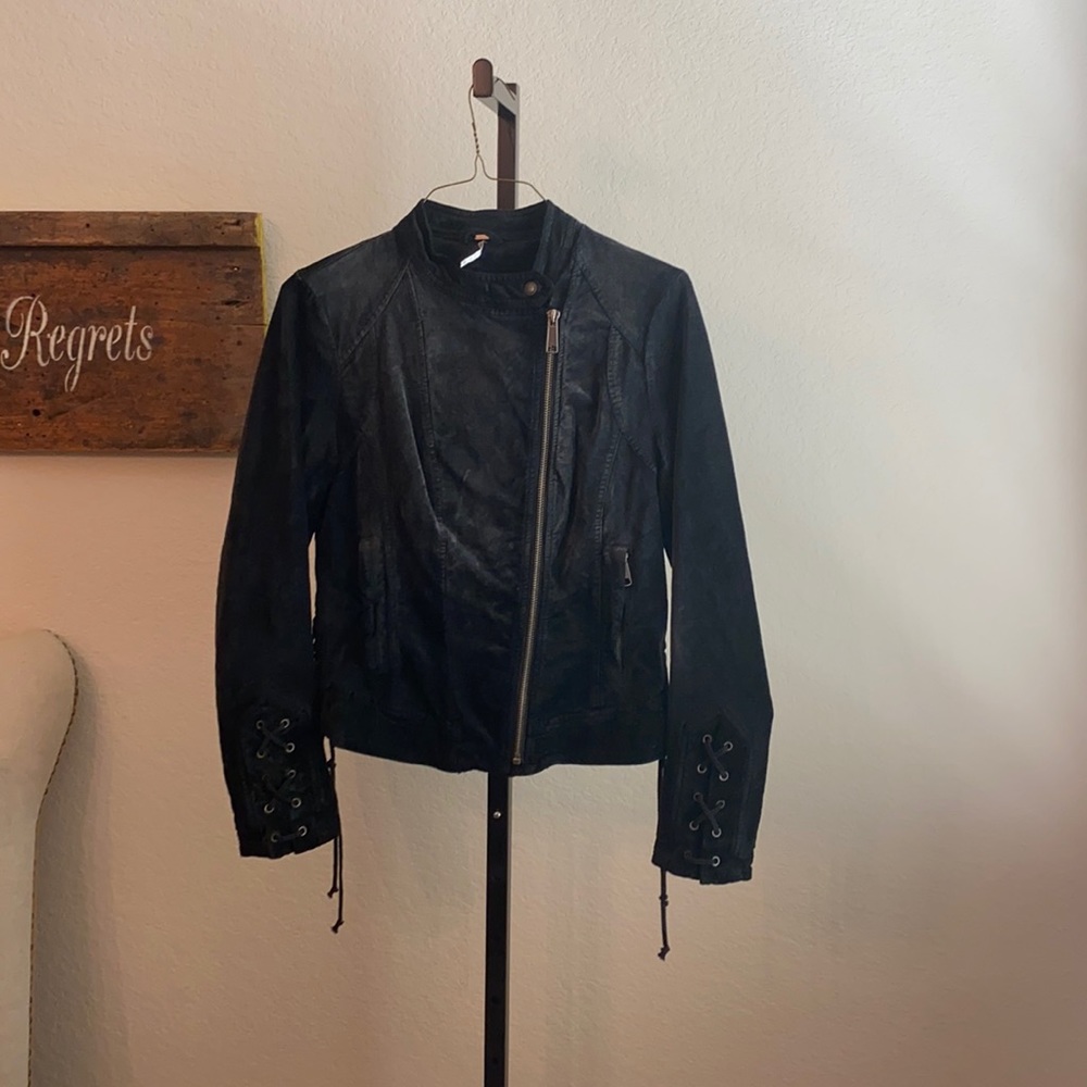Free people black jacket